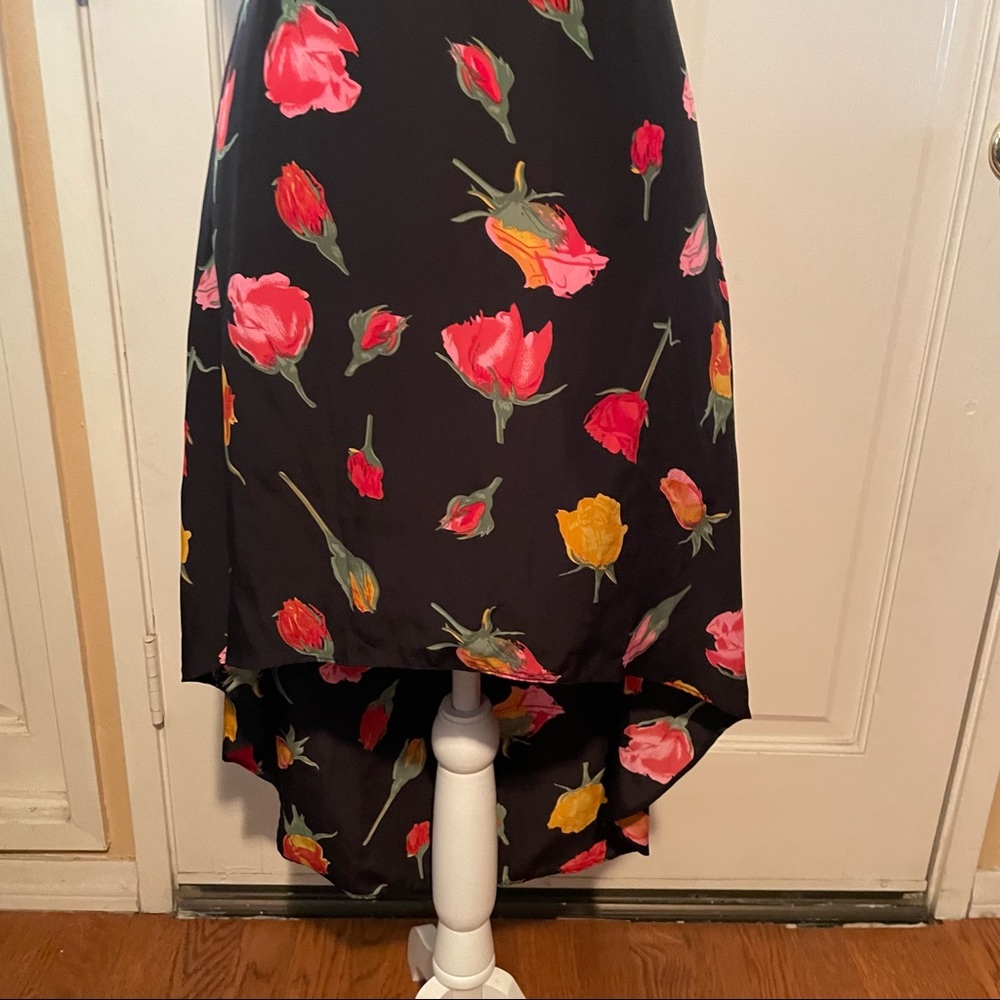 Reformed by Reformation Black Floral Dress - Picture 3 of 9